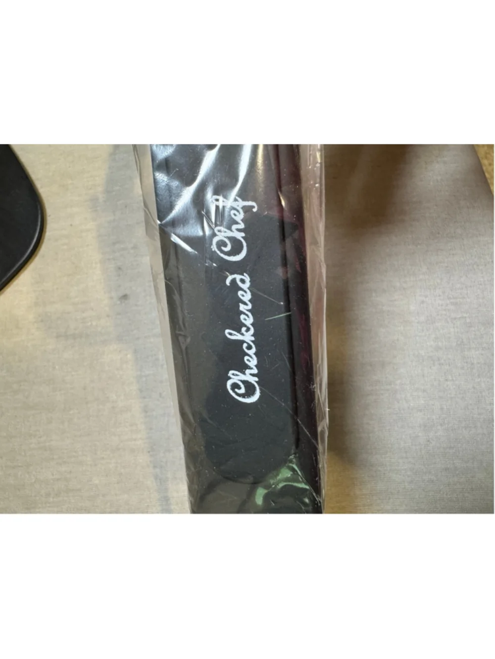 Checkered Chef Silver and Black Pizza Peel/Spatula & Cutter and Peel Set